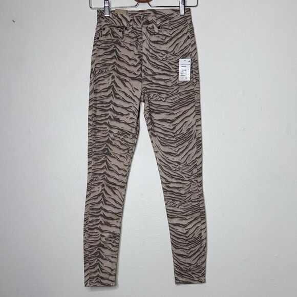 KSUBI Hi N Wasted Jeans in Pantera Animal Print Size 25 - Picture 1 of 11